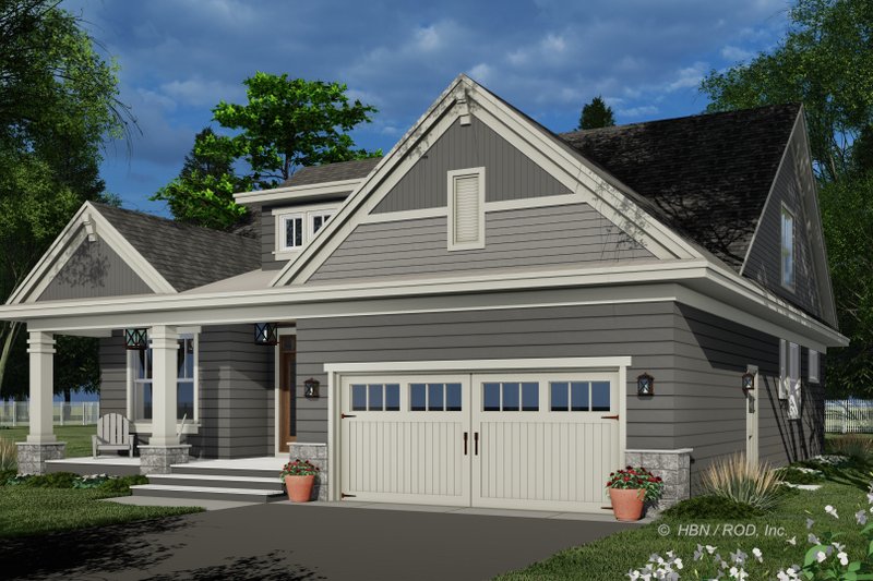 Dream House Plan - Exterior - Front Elevation 4 for Traditional House Plan #51-1323 - 4 bed, 3 bath