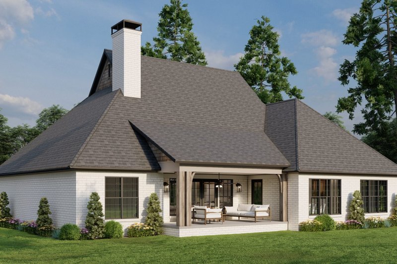 Home Plan - Exterior - Other Elevation 2 for Traditional House Plan #17-2385 - 4 bed, 3.5 bath