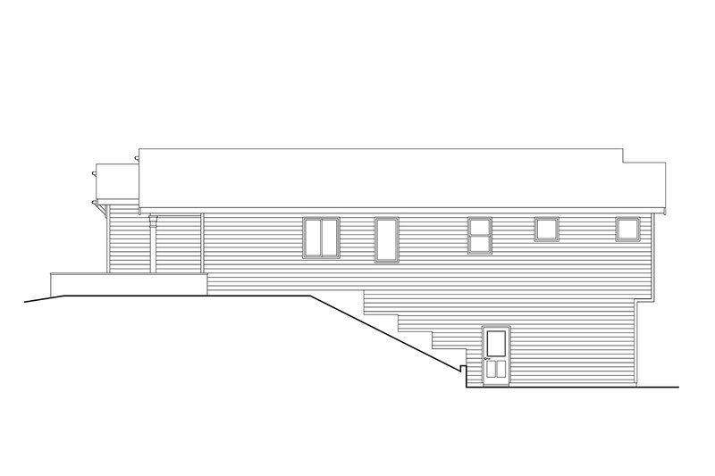 Architectural House Design - Exterior - Front Elevation 3 for Craftsman House Plan #124-1387 - 3 bed, 2 bath