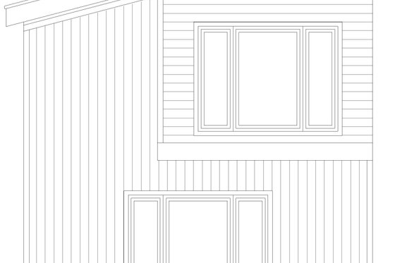 Exterior - Other Elevation for Country House Plan #932-977 - 2 bed, 1 bath