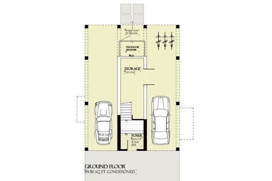 Floor Plan - Other Floor for Beach House Plan #901-156 - 5 bed, 4.5 bath