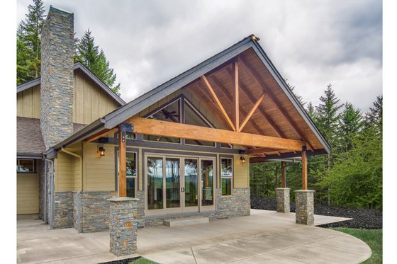 Exterior - Other Elevation for Craftsman House Plan #124-988 - 3 bed, 2.5 bath