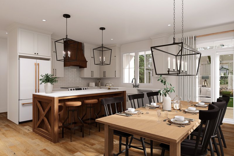Home Plan - Interior - Kitchen 1 for Farmhouse House Plan #23-2835 - 2 bed, 1 bath