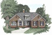 Traditional Style House Plan - 3 Beds 2 Baths 1592 Sq/Ft Plan #129-101 