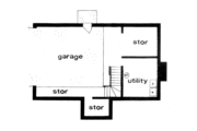 Bungalow Style House Plan - 3 Beds 2.5 Baths 1656 Sq/Ft Plan #36-283 