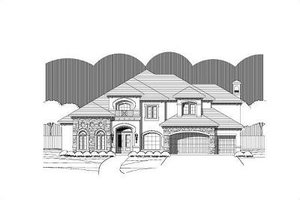 Traditional Exterior - Front Elevation Plan #411-344