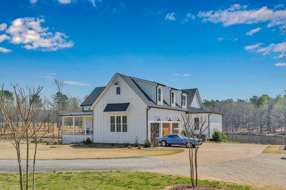 Exterior - Other Elevation 1 for Farmhouse House Plan #54-392 - 3 bed, 2.5 bath