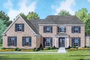 Traditional Exterior - Front Elevation Plan #424-371