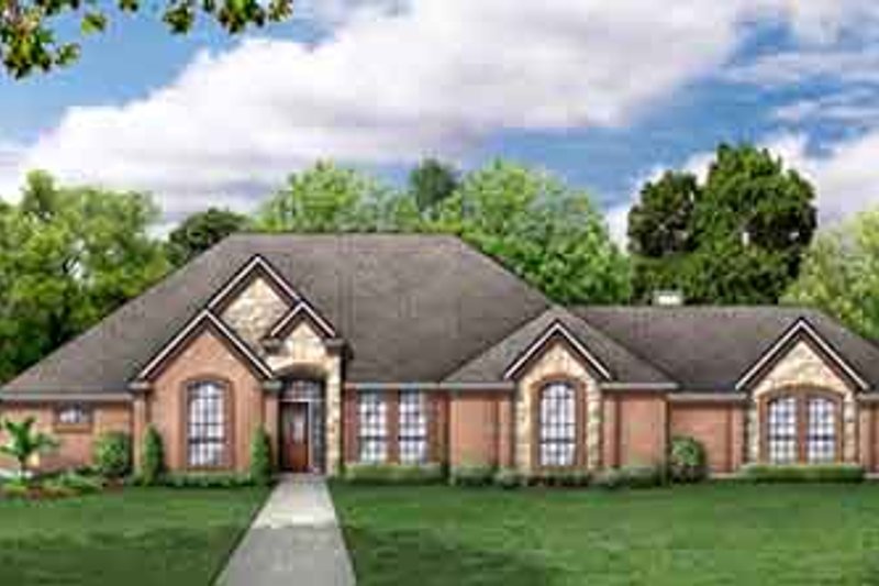 Traditional Style House Plan - 4 Beds 3 Baths 2601 Sq/Ft Plan #84-168