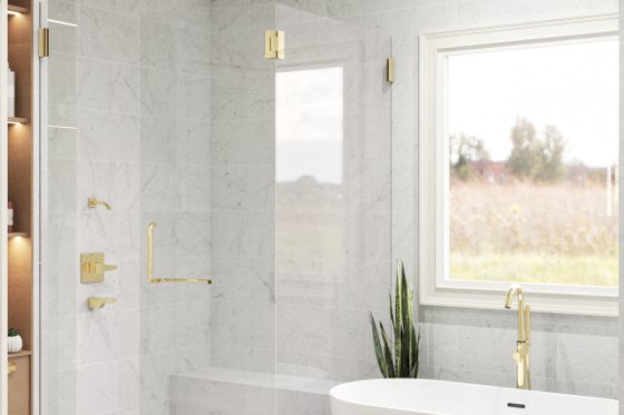 Interior - Master Bathroom 1 for Farmhouse House Plan #119-451 - 3 bed, 2 bath