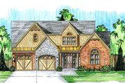 Farmhouse Style House Plan - 3 Beds 2.5 Baths 1986 Sq/Ft Plan #46-489 