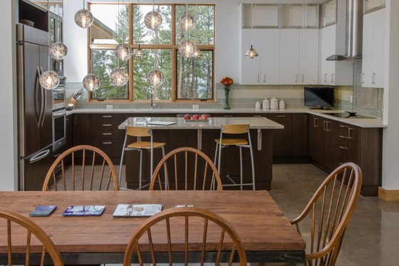 Interior - Kitchen for Contemporary House Plan #1042-21 - 3 bed, 3.5 bath