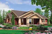 Craftsman Style House Plan - 3 Beds 2 Baths 1891 Sq/Ft Plan #48-415 