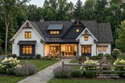 Farmhouse Style House Plan - 4 Beds 3 Baths 2425 Sq/Ft Plan #51-1221 Exterior 