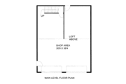 Traditional Style House Plan - 0 Beds 0 Baths 480 Sq/Ft Plan #117-658 