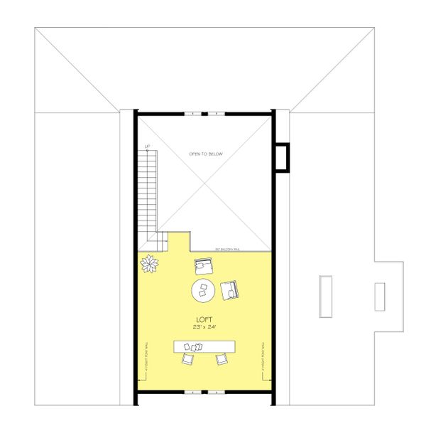 Dream House Plan - Farmhouse style plan 888-13 upper floor