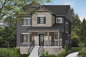 Craftsman Exterior - Front Elevation Plan #23-2643