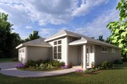 Modern Style House Plan - 3 Beds 2 Baths 1577 Sq/Ft Plan #513-2203 