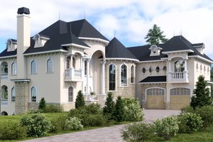 Home Plan - Victorian Exterior - Front Elevation Plan #1066-55