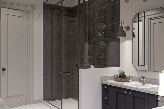 Interior - Master Bathroom for Cottage House Plan #455-675 - 4 bed, 3.5 bath