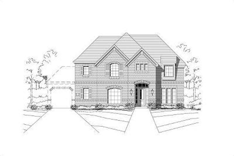 Colonial Style House Plan - 4 Beds 3 Baths 3678 Sq/Ft Plan #411-298