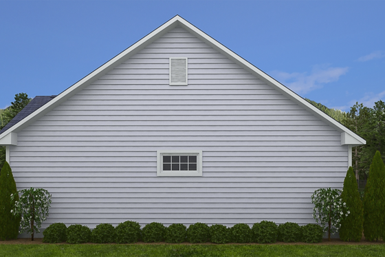 Exterior - Other Elevation 3 for Ranch House Plan #1082-6 - 3 bed, 2 bath