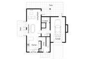Traditional Style House Plan - 3 Beds 3 Baths 1694 Sq/Ft Plan #497-40 