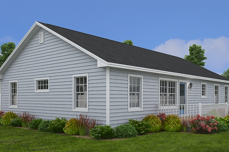 Home Plan - Exterior - Other Elevation 2 for Ranch House Plan #1082-4 - 3 bed, 2.5 bath