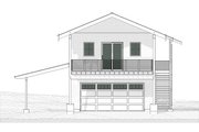 Cabin Style House Plan - 1 Beds 2 Baths 863 Sq/Ft Plan #910-3 