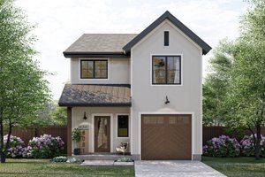 Farmhouse Exterior - Front Elevation Plan #455-236