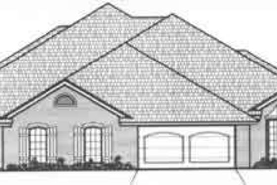 Exterior - Front Elevation for Traditional House Plan #310-470 - 3 bed, 2 bath