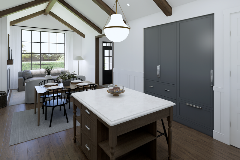 Dream House Plan - Interior - Kitchen for Farmhouse House Plan #1114-8 - 2 bed, 2 bath