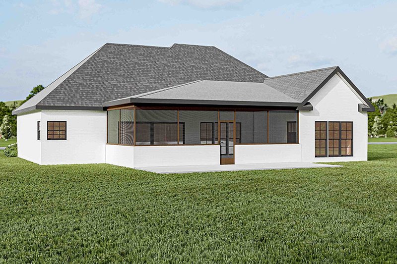 Architectural House Design - Exterior - Other Elevation for European House Plan #923-38 - 3 bed, 2 bath