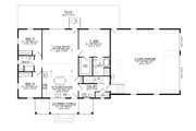 Country Style House Plan - 3 Beds 3.5 Baths 1728 Sq/Ft Plan #1064-341 