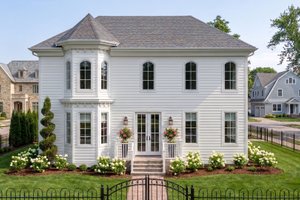 Home Plan - Exterior - Front Elevation for Victorian House Plan #455-776 - 4 bed, 2.5 bath