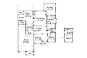 Traditional Style House Plan - 4 Beds 2.5 Baths 2951 Sq/Ft Plan #411-365 