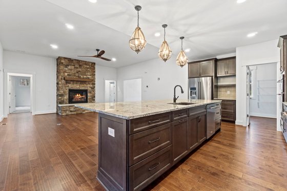 Interior - Kitchen 1 for Farmhouse House Plan #923-154 - 3 bed, 2.5 bath