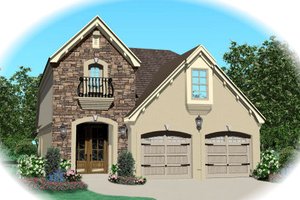 Traditional Exterior - Front Elevation Plan #81-13619