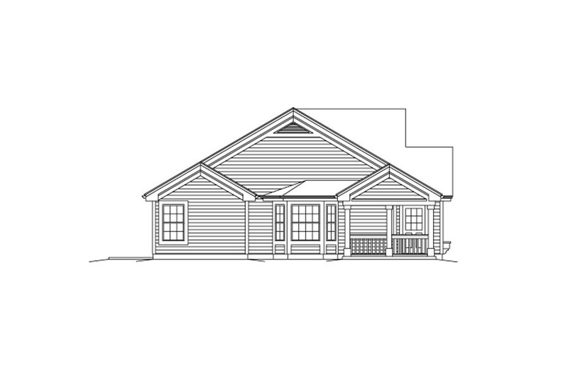 Home Plan - Exterior - Other Elevation for Country House Plan #57-684 - 4 bed, 4 bath