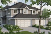 Traditional Style House Plan - 3 Beds 2.5 Baths 2788 Sq/Ft Plan #92-203 Exterior 