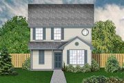 Colonial Style House Plan - 4 Beds 2.5 Baths 1697 Sq/Ft Plan #84-121 