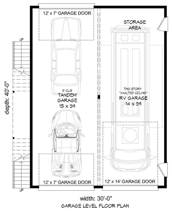 Contemporary Floor Plan - Main Floor Plan #932-238
