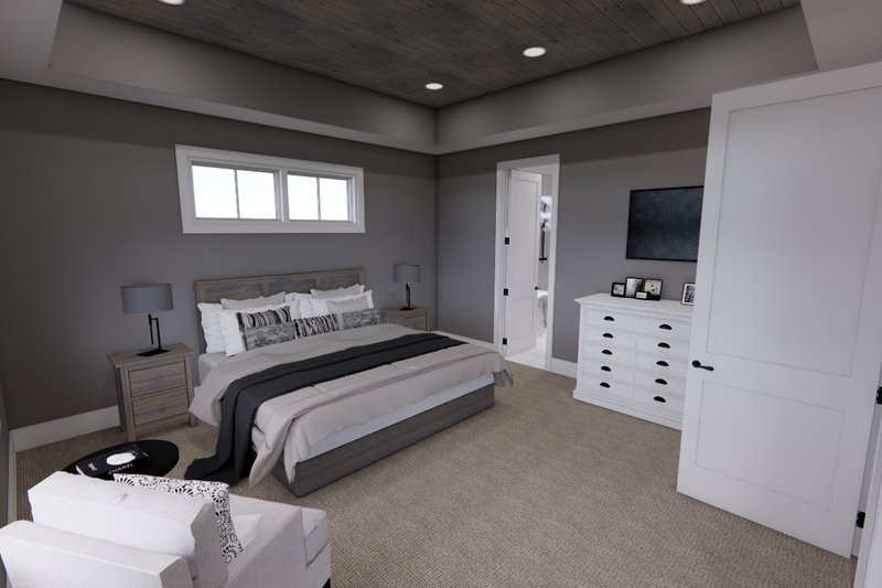Dream House Plan - Interior - Master Bedroom for Farmhouse House Plan #51-1248 - 4 bed, 3 bath