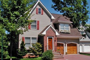 House Design - Exterior - Front Elevation for Traditional House Plan #1053-30 - 3 bed, 2.5 bath