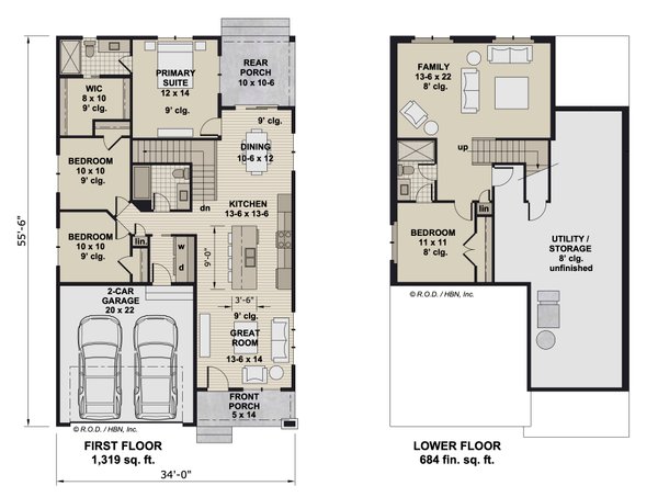 House Blueprint - Craftsman Floor Plan - Other Floor Plan #51-1502