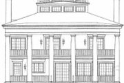 Classical Style House Plan - 4 Beds 3.5 Baths 4000 Sq/Ft Plan #72-188 