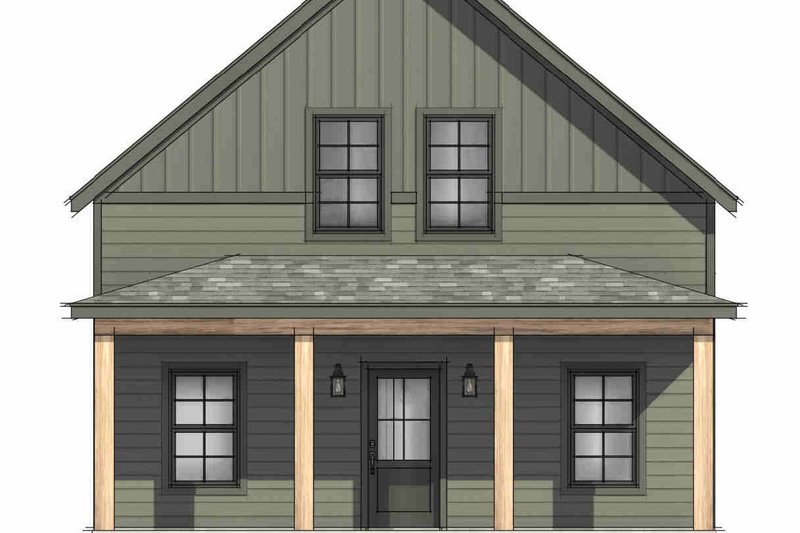 Architectural House Design - Exterior - Front Elevation 6 for Bungalow House Plan #1096-169 - 3 bed, 2 bath