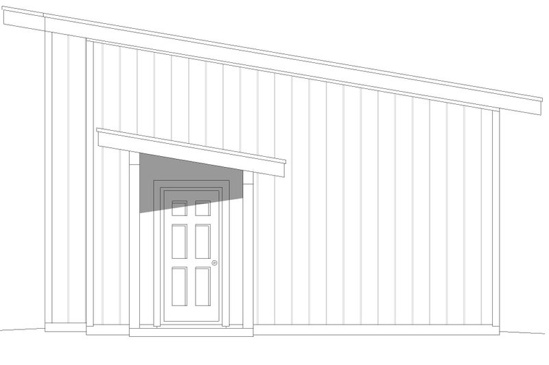 Home Plan - Exterior - Other Elevation 1 for Contemporary House Plan #932-82, 0 bath