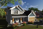 Craftsman Style House Plan - 4 Beds 2.5 Baths 2576 Sq/Ft Plan #70-1250 