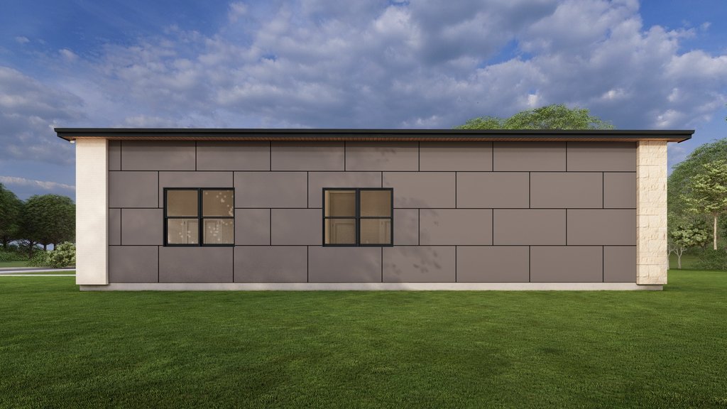 Exterior - Other Elevation 1 for Modern House Plan #1127-17 - 3 bed, 2.5 bath